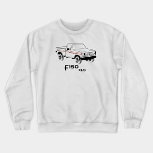 1982 F150 XLS Black Print Crewneck Sweatshirt